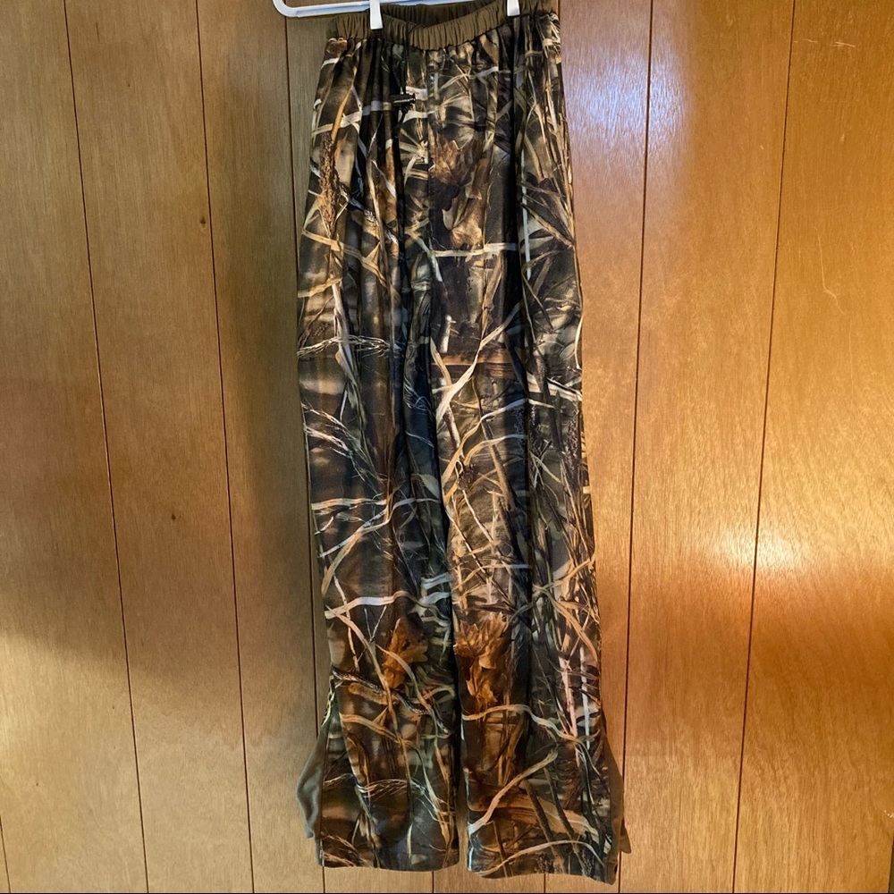 Vintage Camo Pants by Mad Dog Gear Unisex Size Medium with ankle snaps